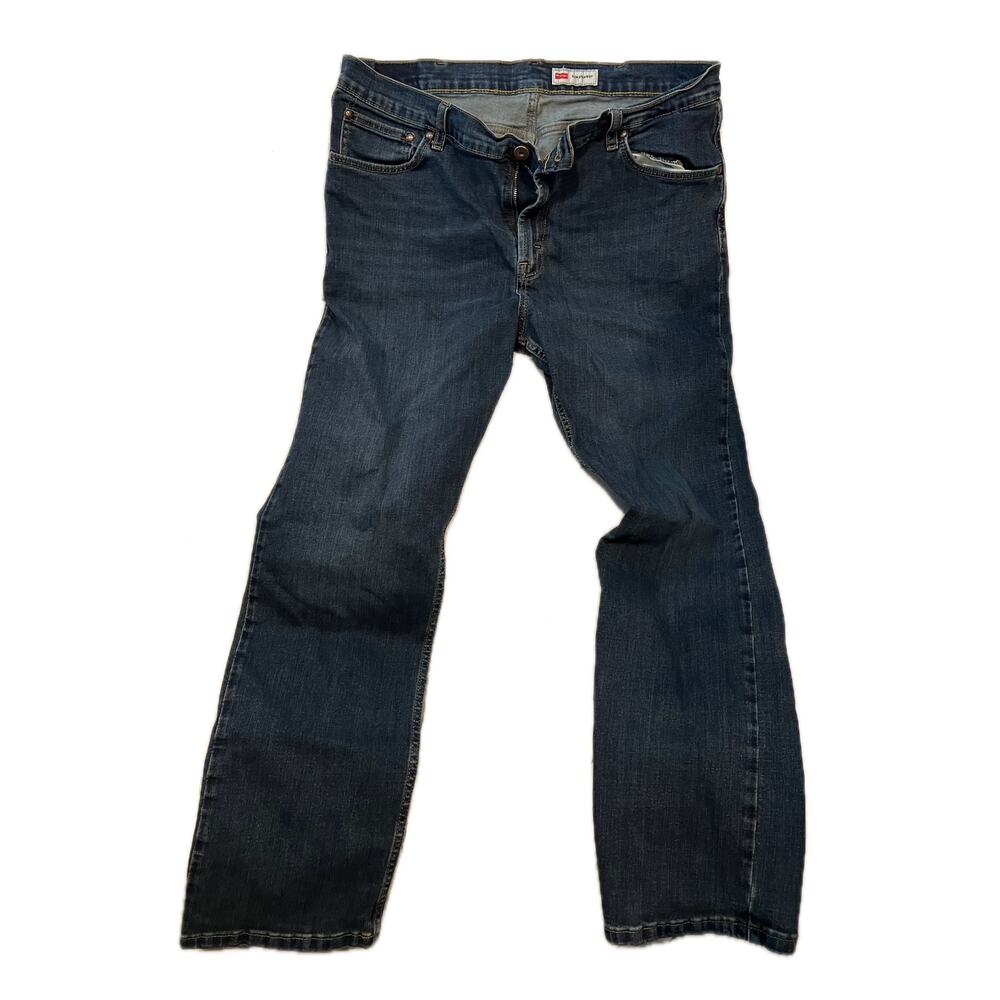 Wrangler Slim Straight Jeans Mens 38x32